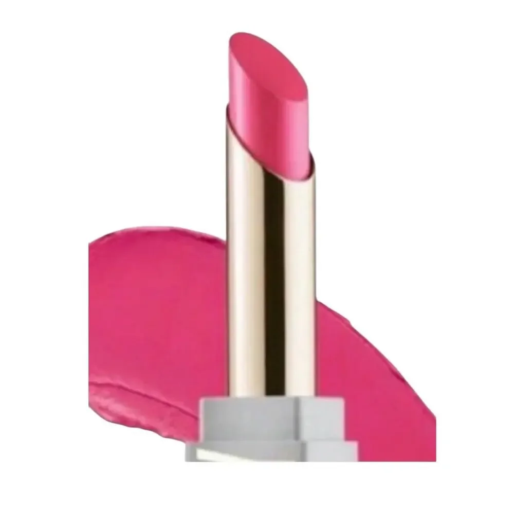 Beautycounter Matte Satin Lipstick - Electric Vivid Pink Statement Bundle of‎ 2